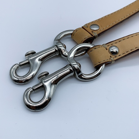 Coach Leah Optic Art Coated Canvas Crossbody Shoulder Bag in Brown Ivory - Picture 15 of 16